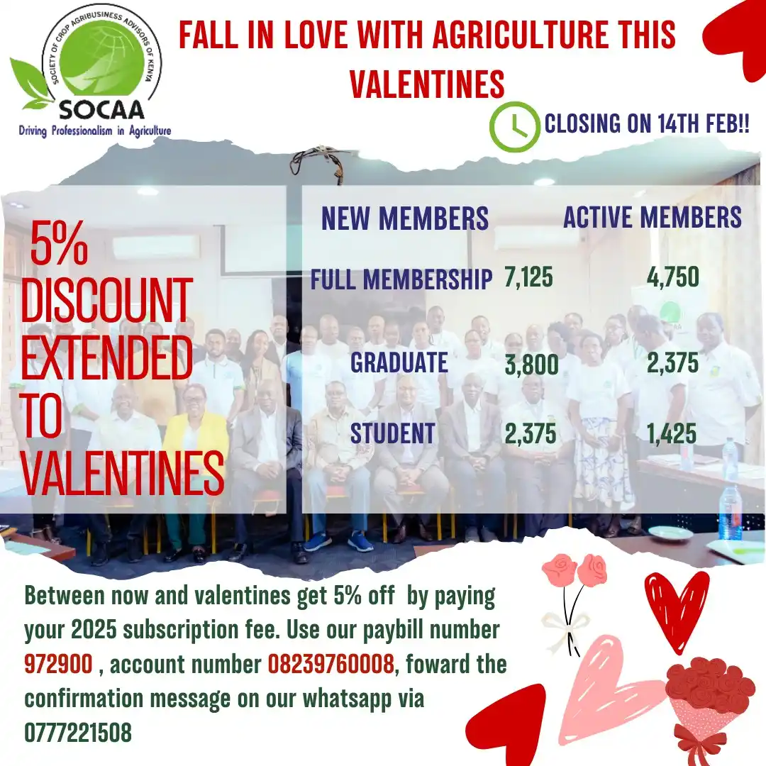 Society of Crop Agribusiness Advisors of Kenya post