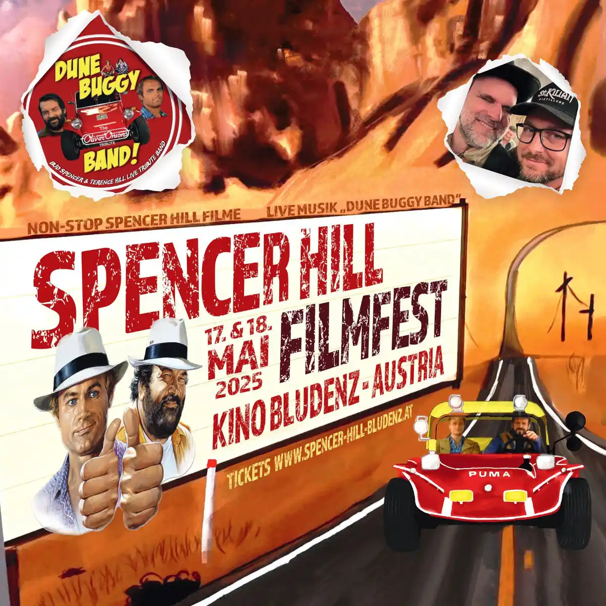 Image from Spencer/Hill-Datenbank: Am 17. und 18. Mai 2025 geht das Spencer Hill Filmfest unserer Freunde...