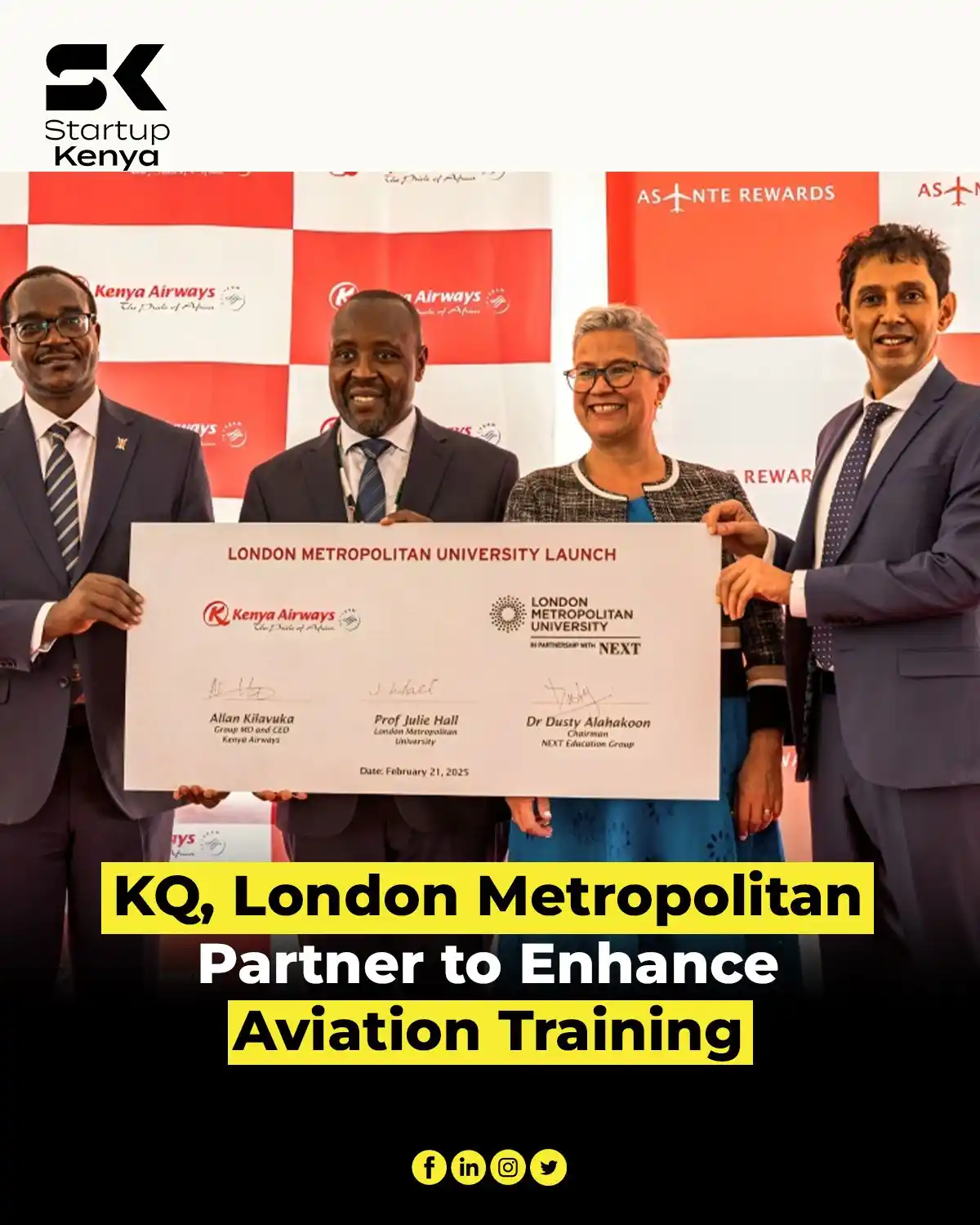 StartupKenya 💯 post
