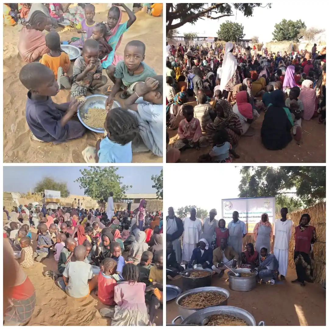 Image from Sudanese American Physicians Association (SAPA): بعد التحديات الأخيرة والهجوم على معسكر زمزم الأسبوع الماضي، استأنف فري...
