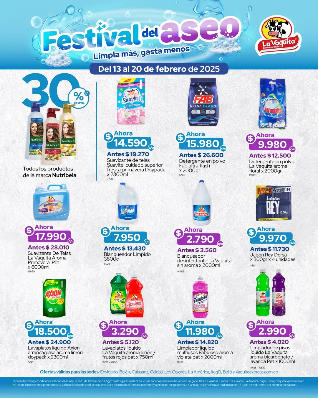 Supermercados La Vaquita post