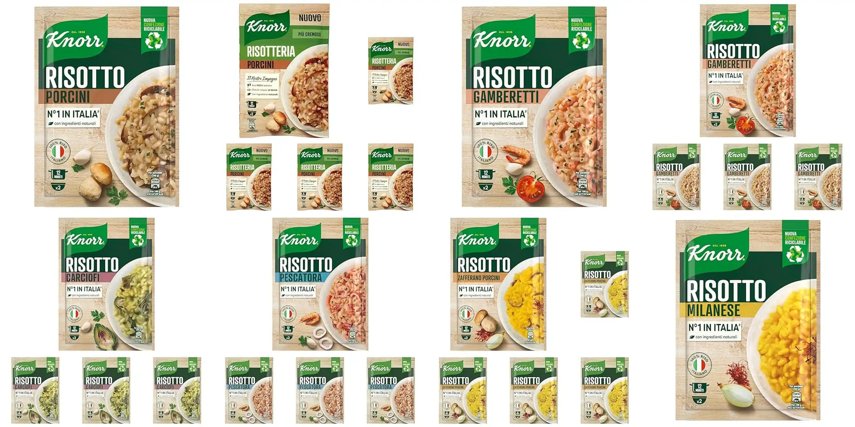 Image from Supermercato Sottocasa: 👀 Risotto Knorr ai Funghi Porcini - Pronto in 175g per 2 Porzioni 💰 ...