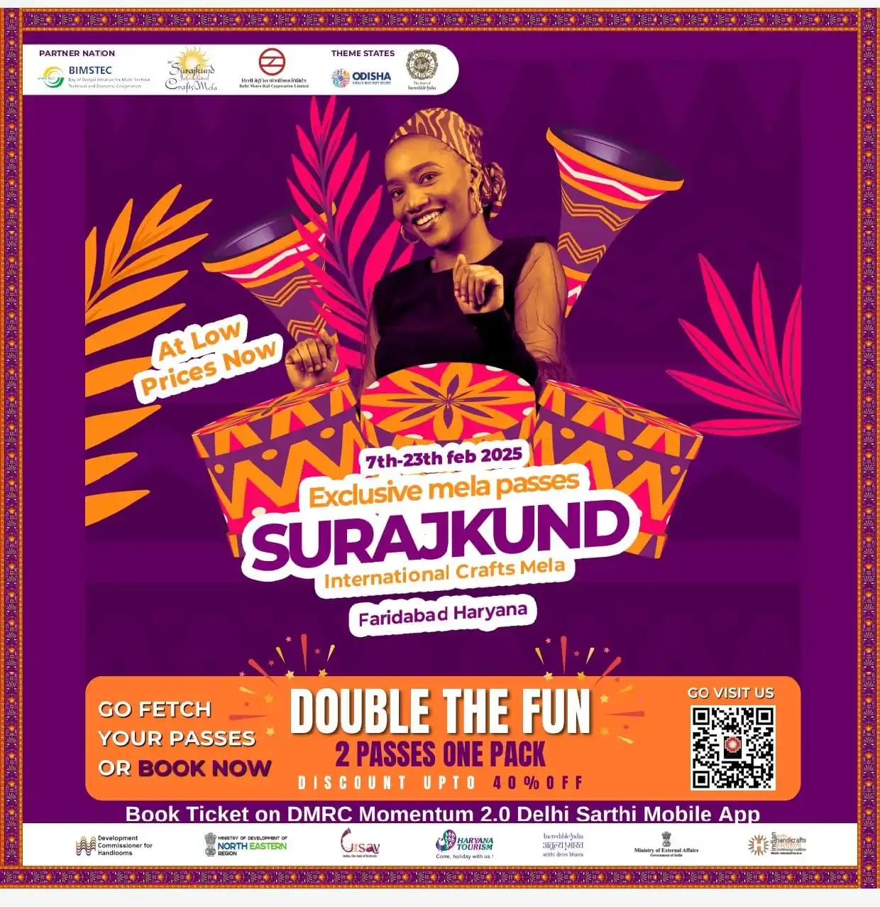 SurajKund International Crafts Mela (SICM) post