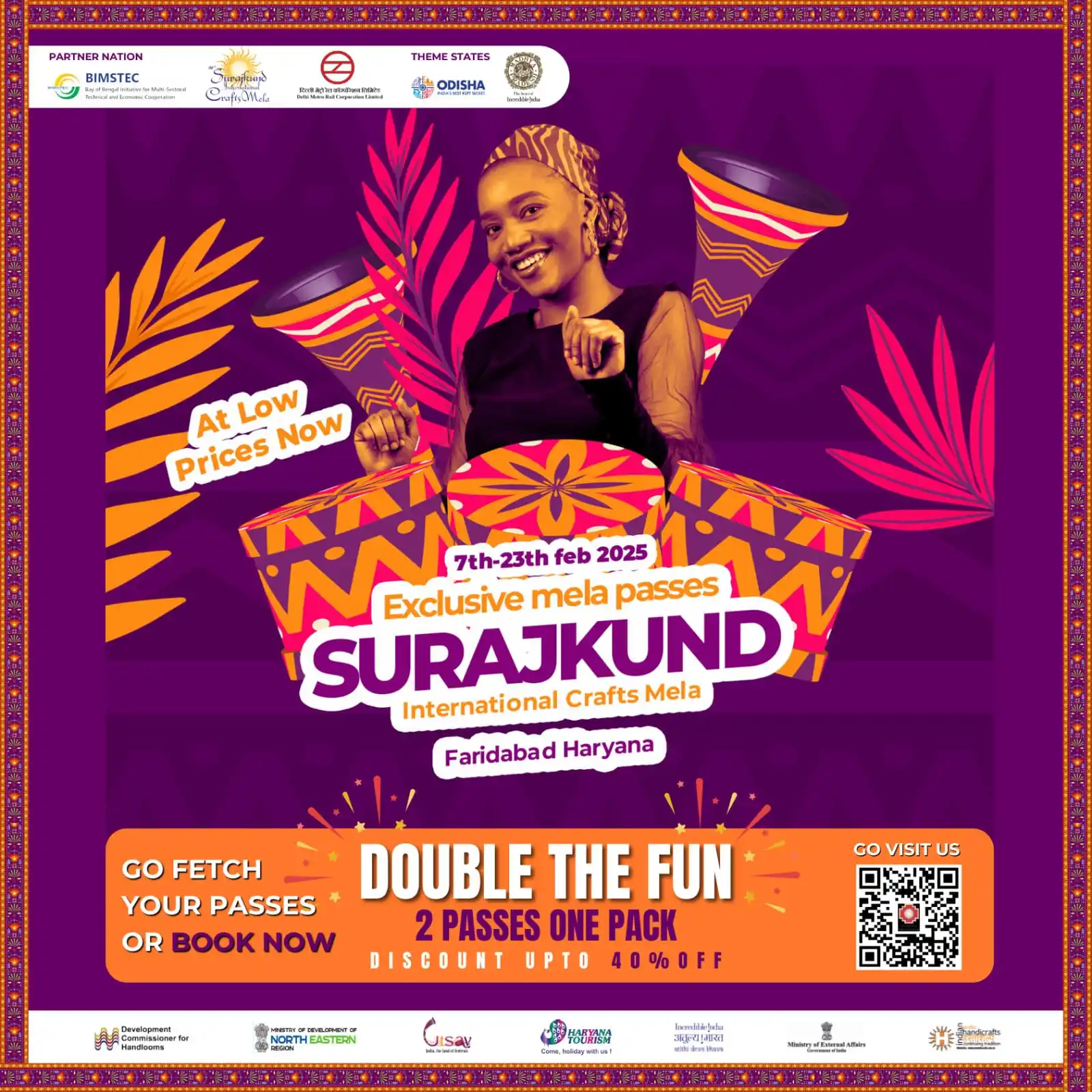 SurajKund International Crafts Mela (SICM) post