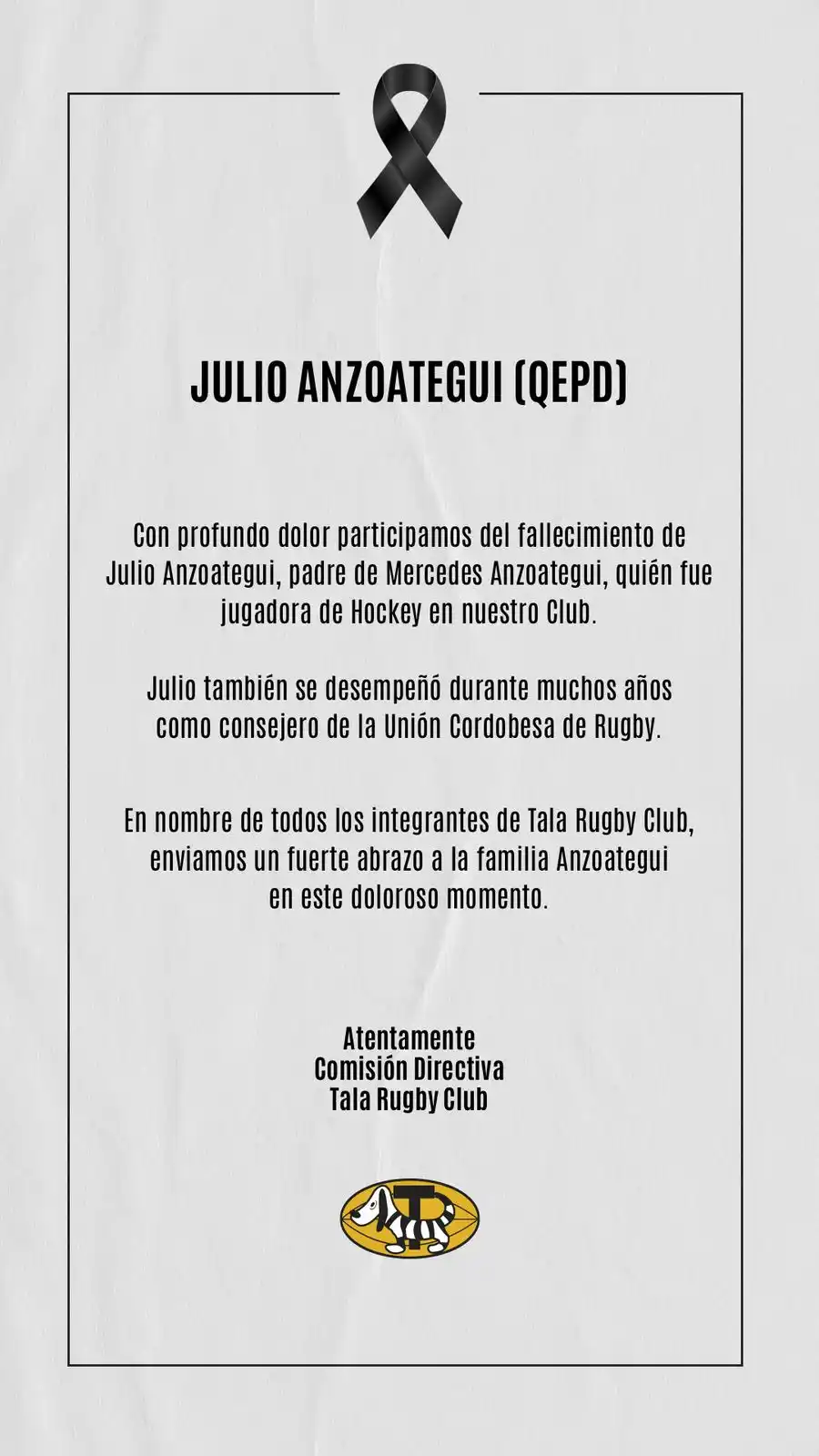 Tala Rugby Club | Tala Directo post