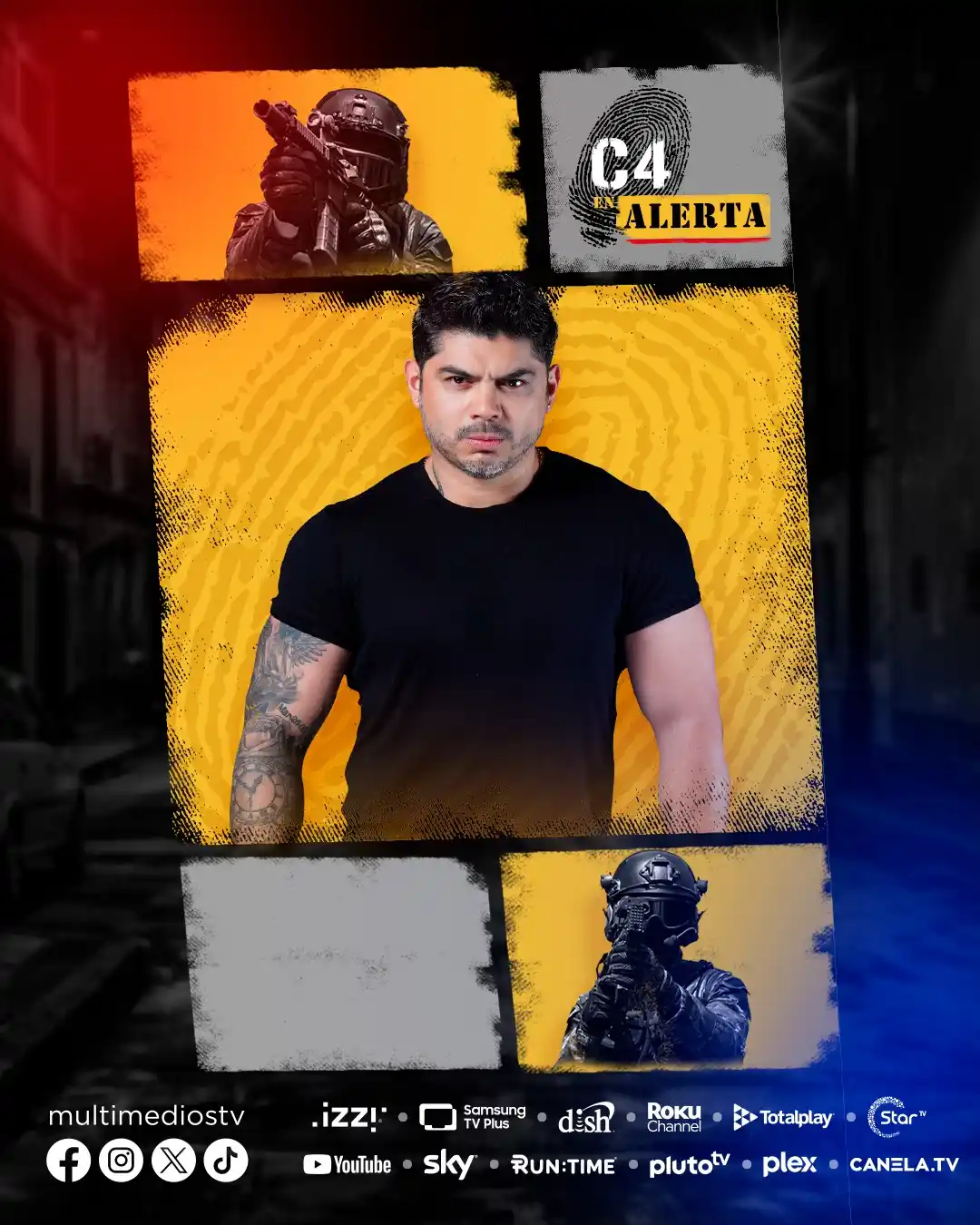 Image from TELEDIARIO GUADALAJARA📺🔵 #CercaDeTi: 📰 ¡No te pierdas C4 en Alerta! 🚨 👉 De lunes a viernes a las 6:00 P...