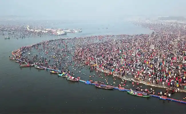 Image from Telugu News International - TNILIVE: జనవరి 13న మొదలైన మహా కుంభమేళా (Kumbh Mela).. మహా శివరాత్రి (ఫిబ్రవరి 2...