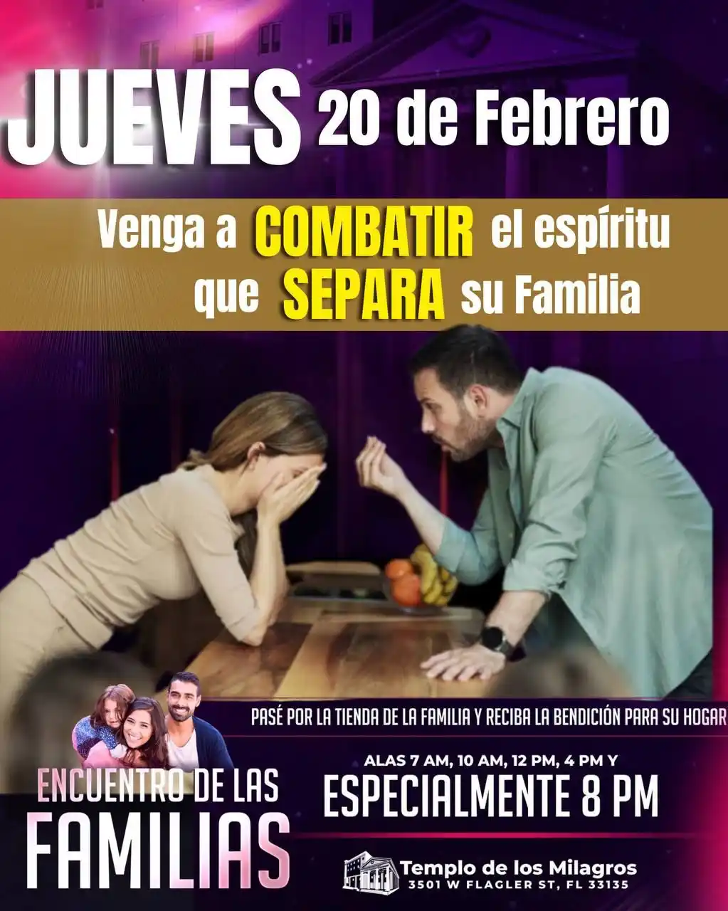 TEMPLO DE LOS MILAGROS | MIAMI post