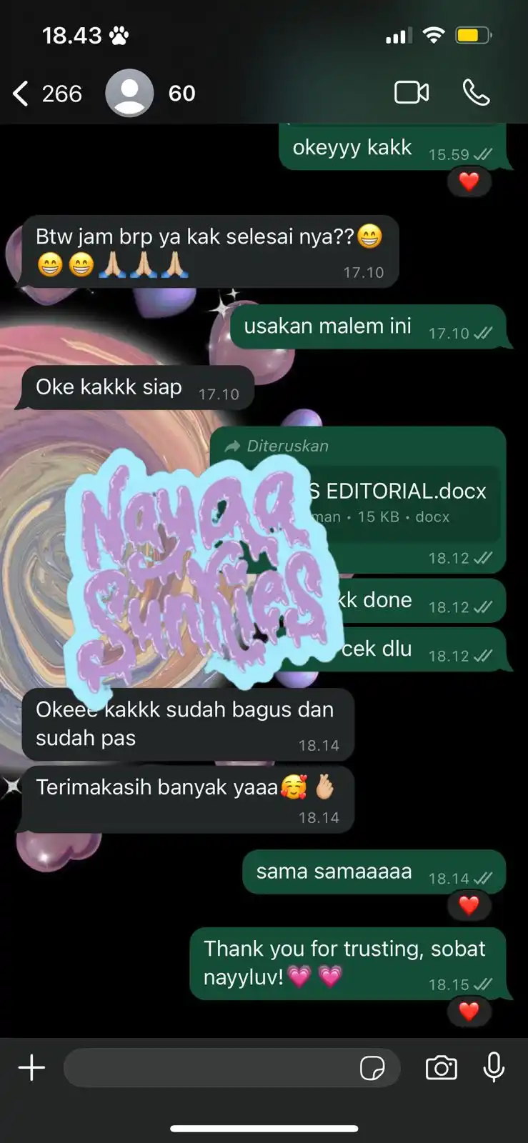 TESTIMONI JOKI BY NAYYY post