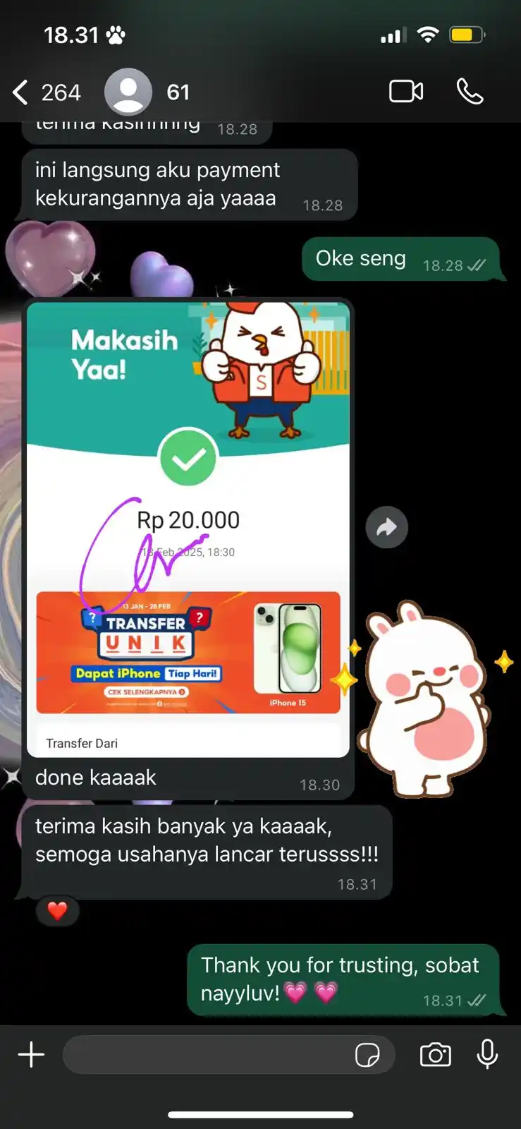 TESTIMONI JOKI BY NAYYY post