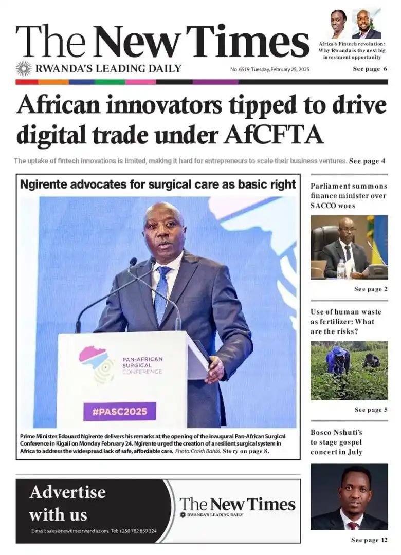 The New Times (Rwanda) post