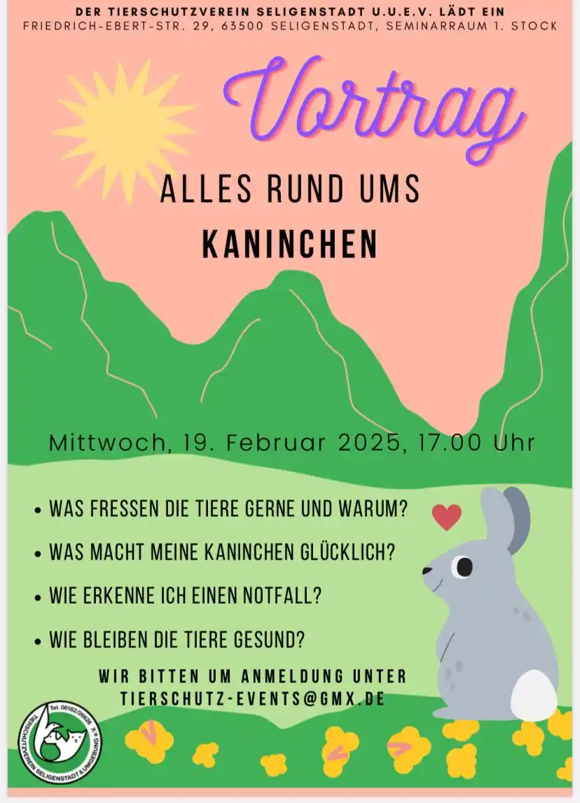 Tierschutzverein Seligenstadt und Umgebung (Tierheim mit Katzen, Kleintieren, etc.) post
