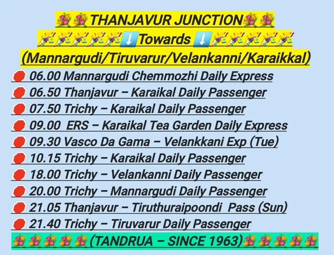 தஞ்சாவூர் சந்திப்பு post