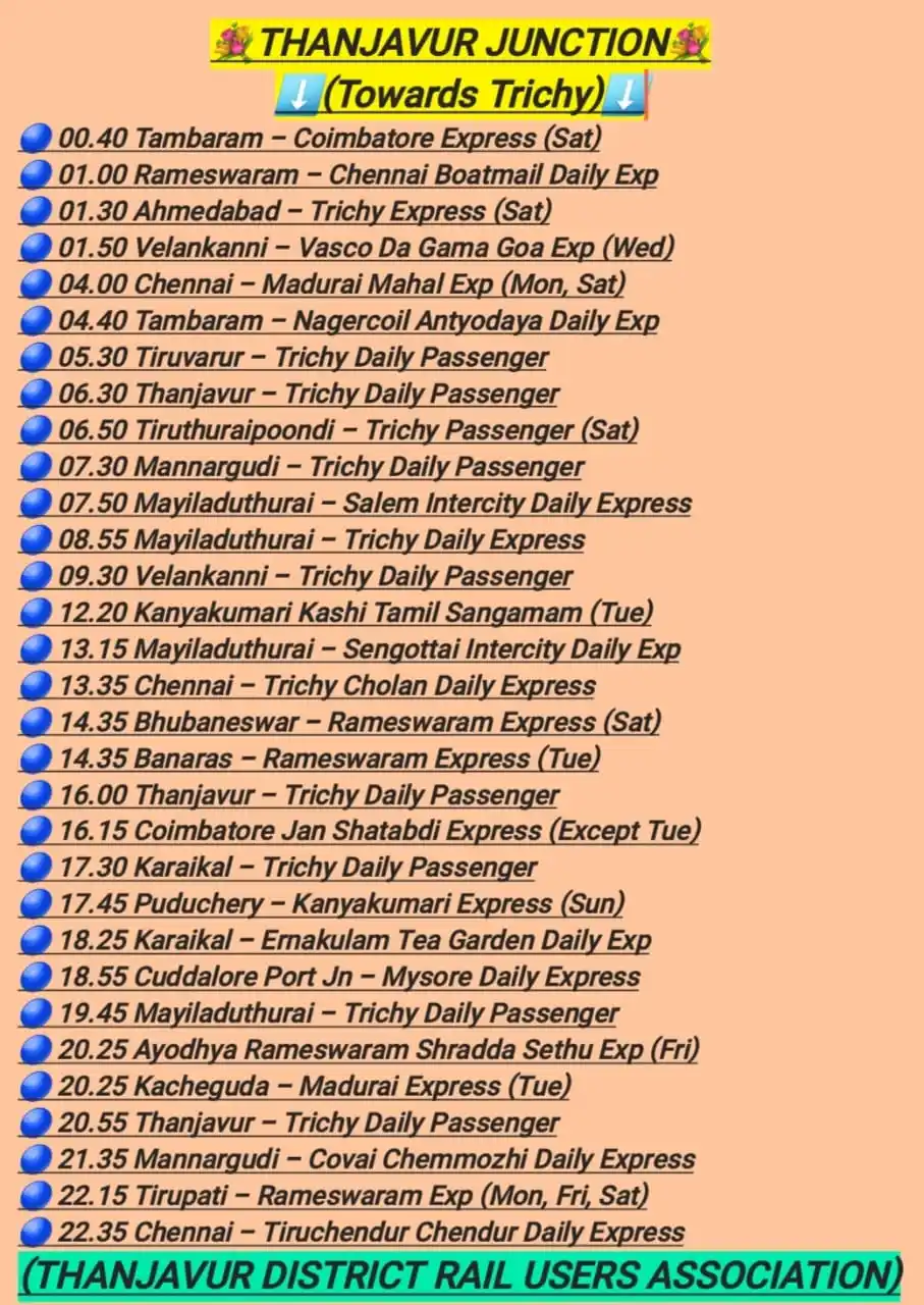 தஞ்சாவூர் சந்திப்பு post