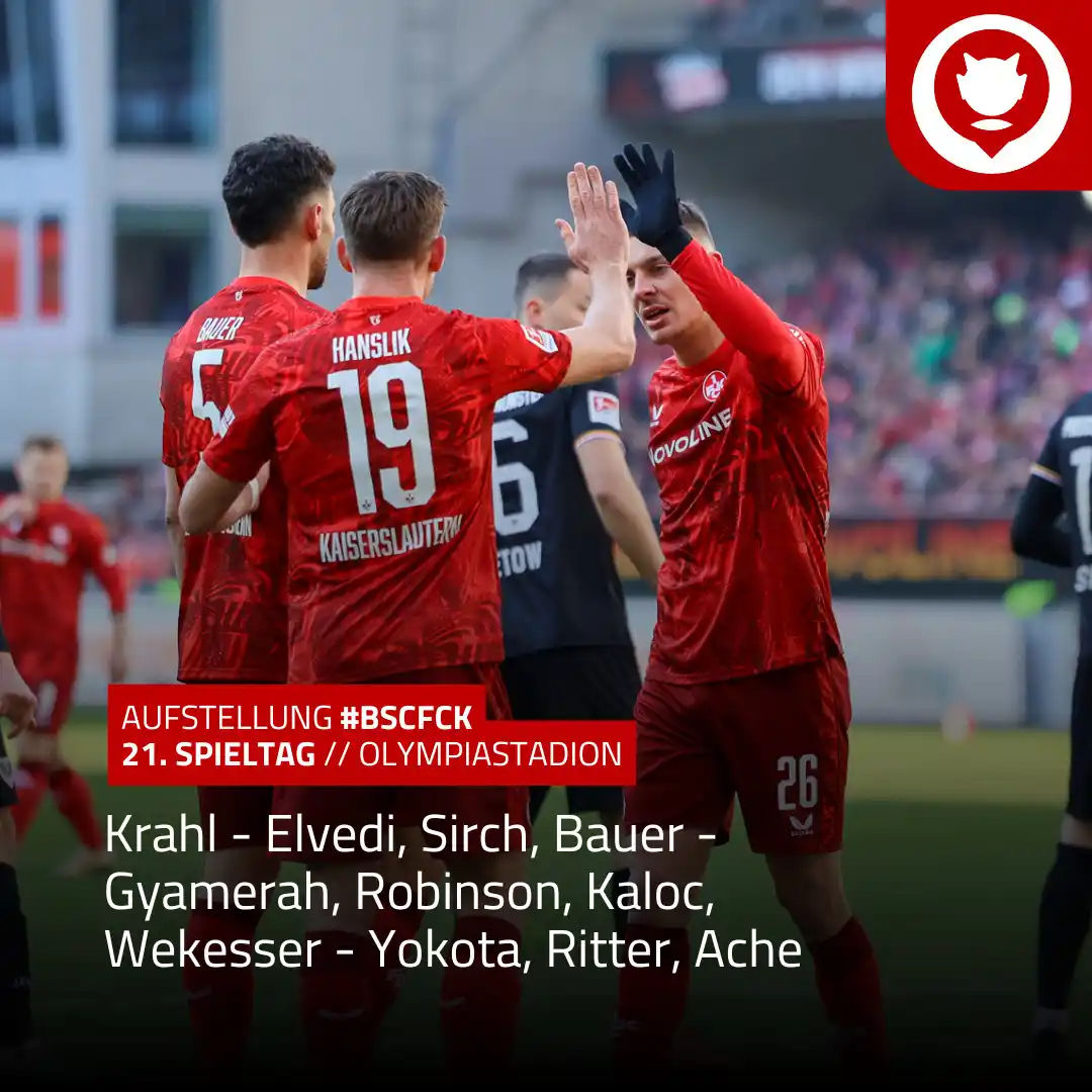 Image from Treffpunkt Betze // FCK: Berlin. Olympiastadion. LAUTRE ist zu Gast. Und hiiiiier ist die Aufst...
