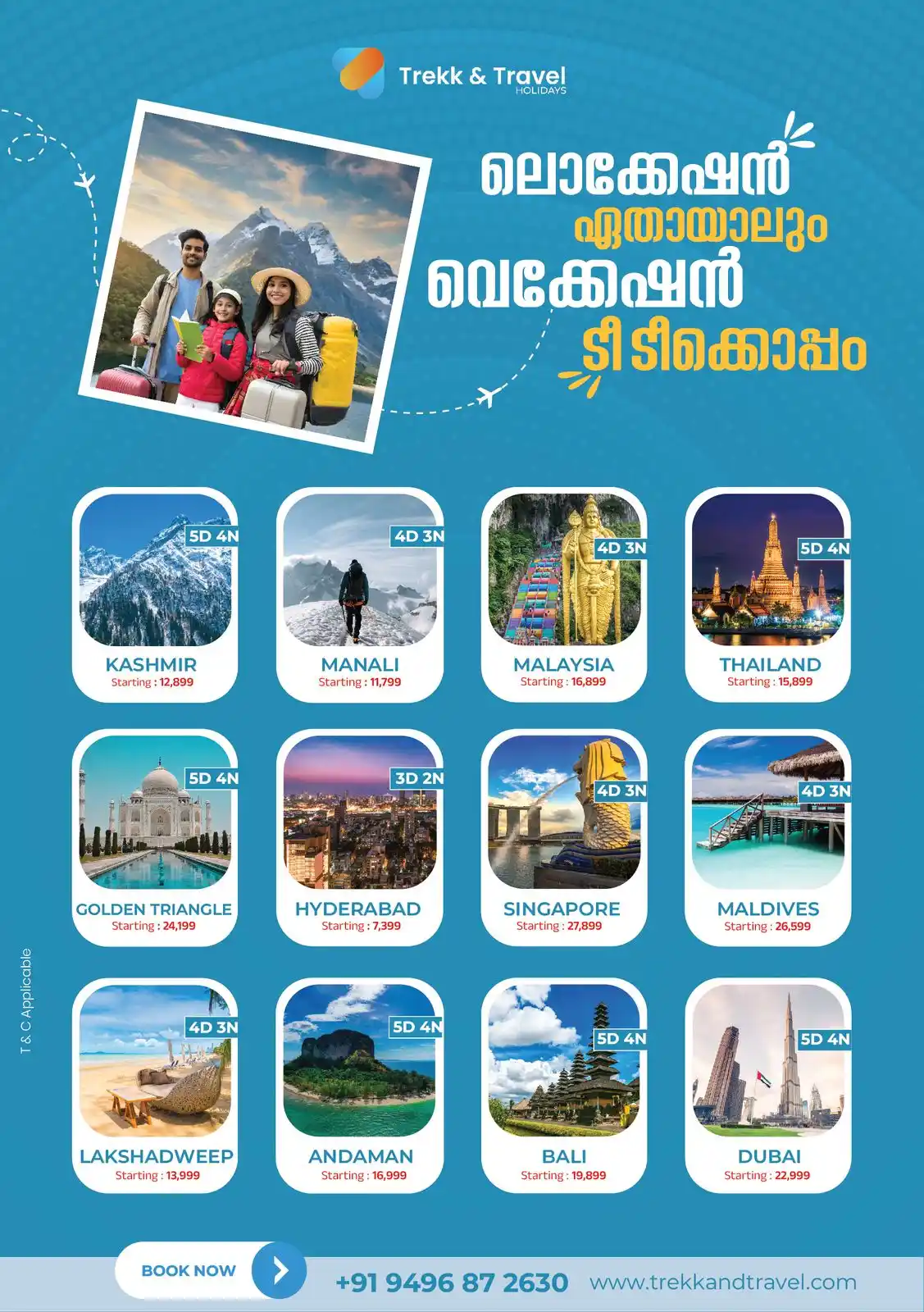 Trekk And Travel Holidays  post