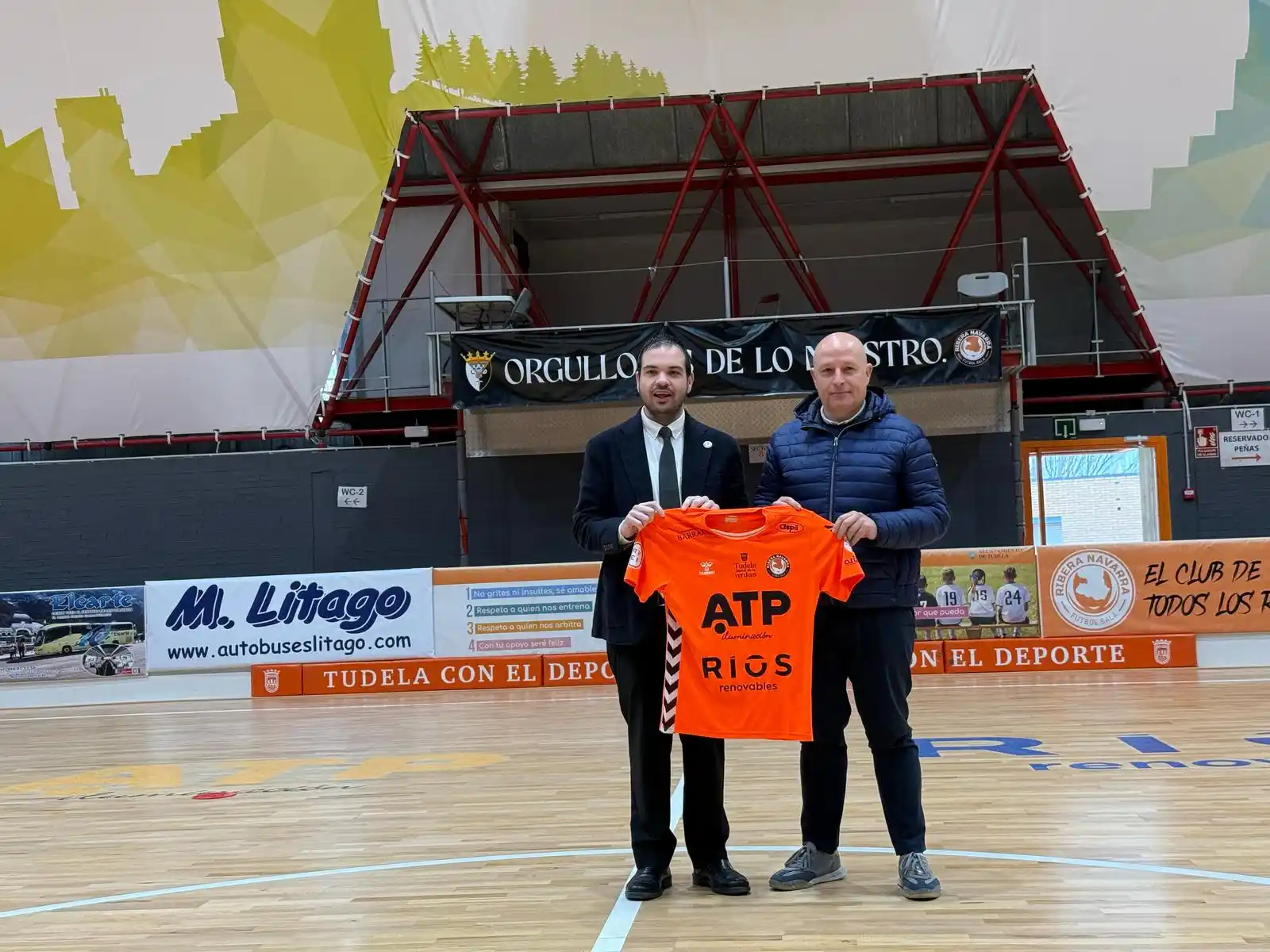 Image from Tudelano Ribera Navarra: 📯𝗢𝗙𝗜𝗖𝗜𝗔𝗟 | David Zamorano nuevo entrenador del ATP Iluminación...