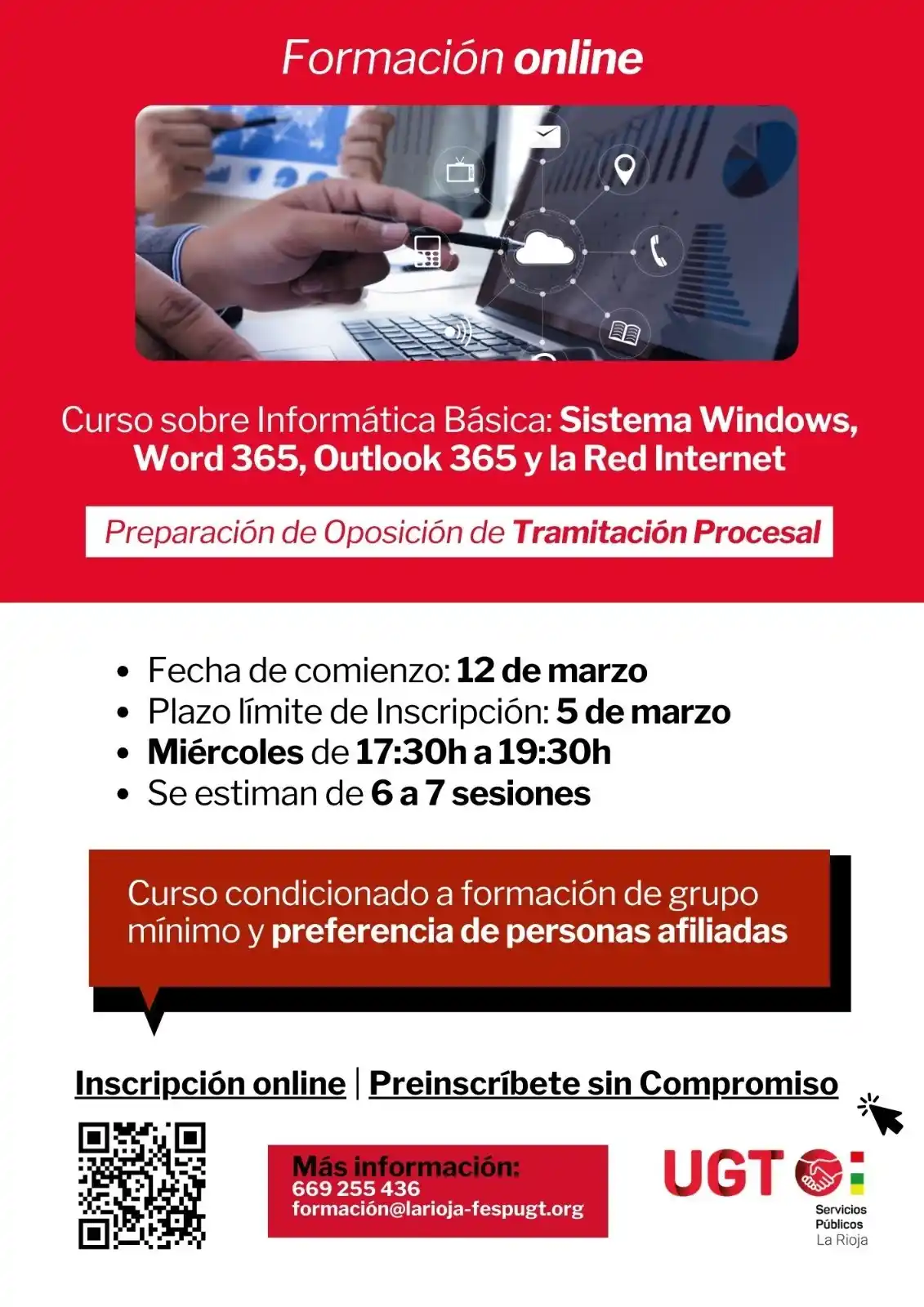 UGT Servicios Públicos La Rioja post