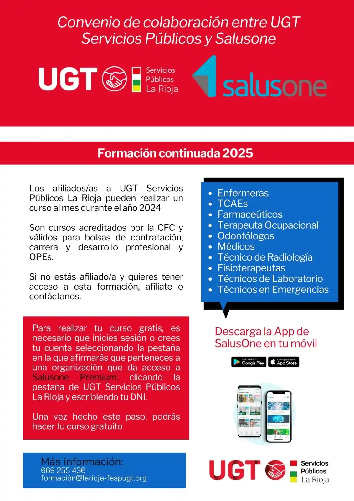 UGT Servicios Públicos La Rioja post