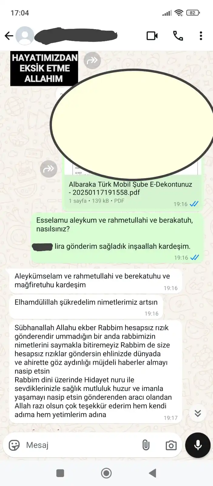 Ümmetin Eli İnsani Yardım Derneği post