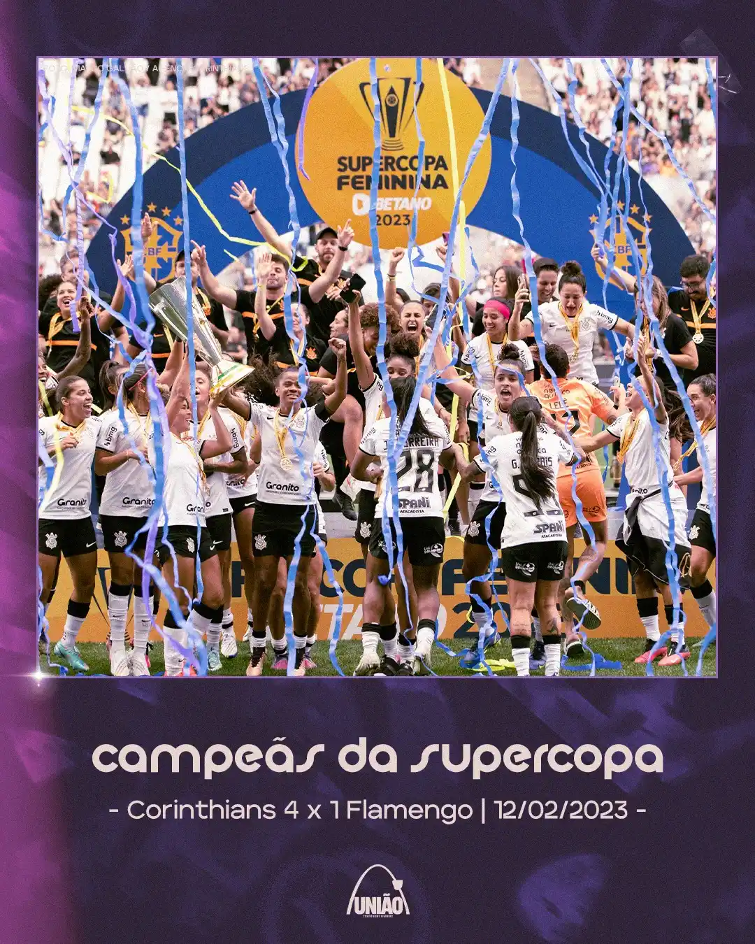 União SCCP Feminino post