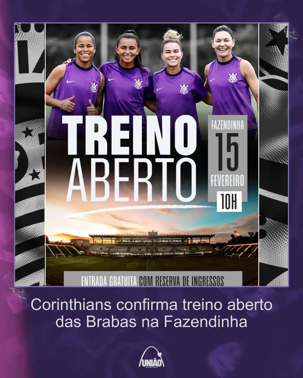 União SCCP Feminino post