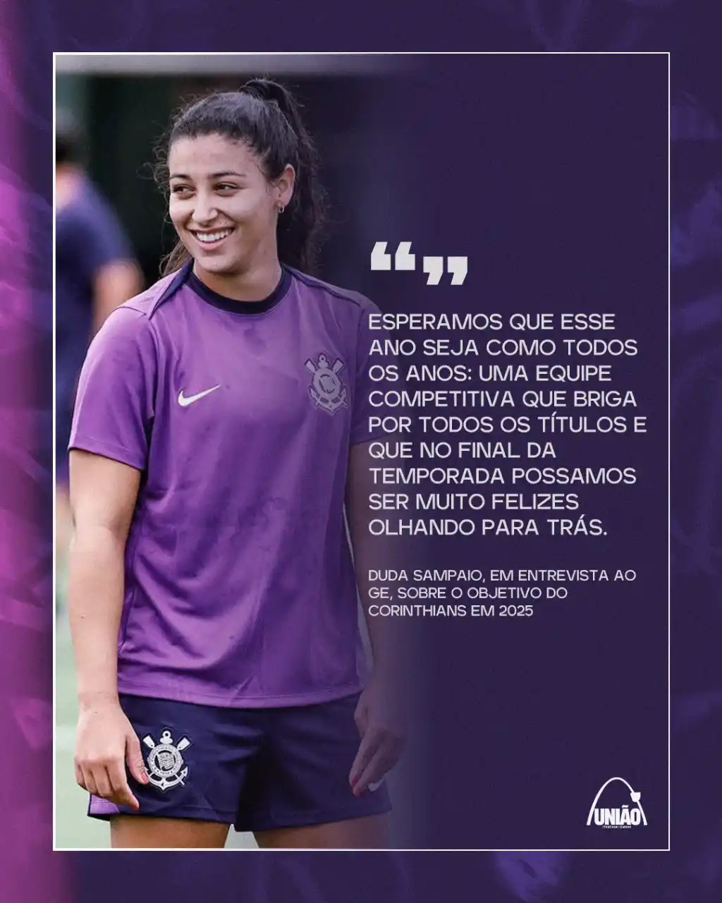 União SCCP Feminino post