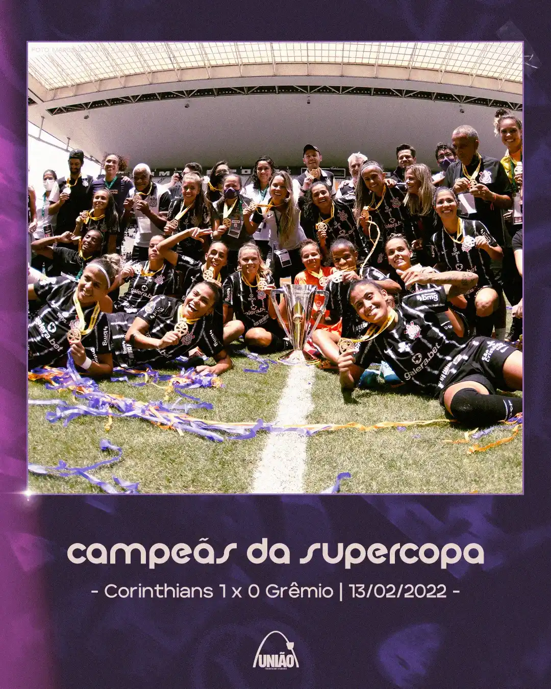 União SCCP Feminino post