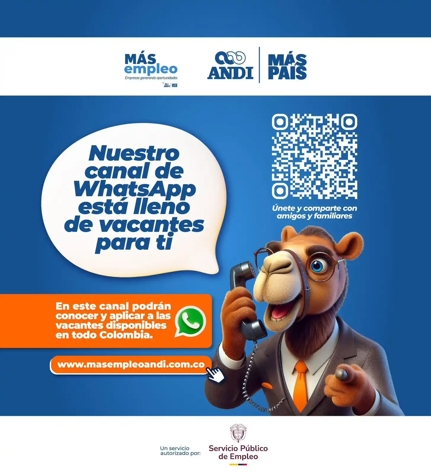 Vacantes Más Empleo ANDI 🔵 post