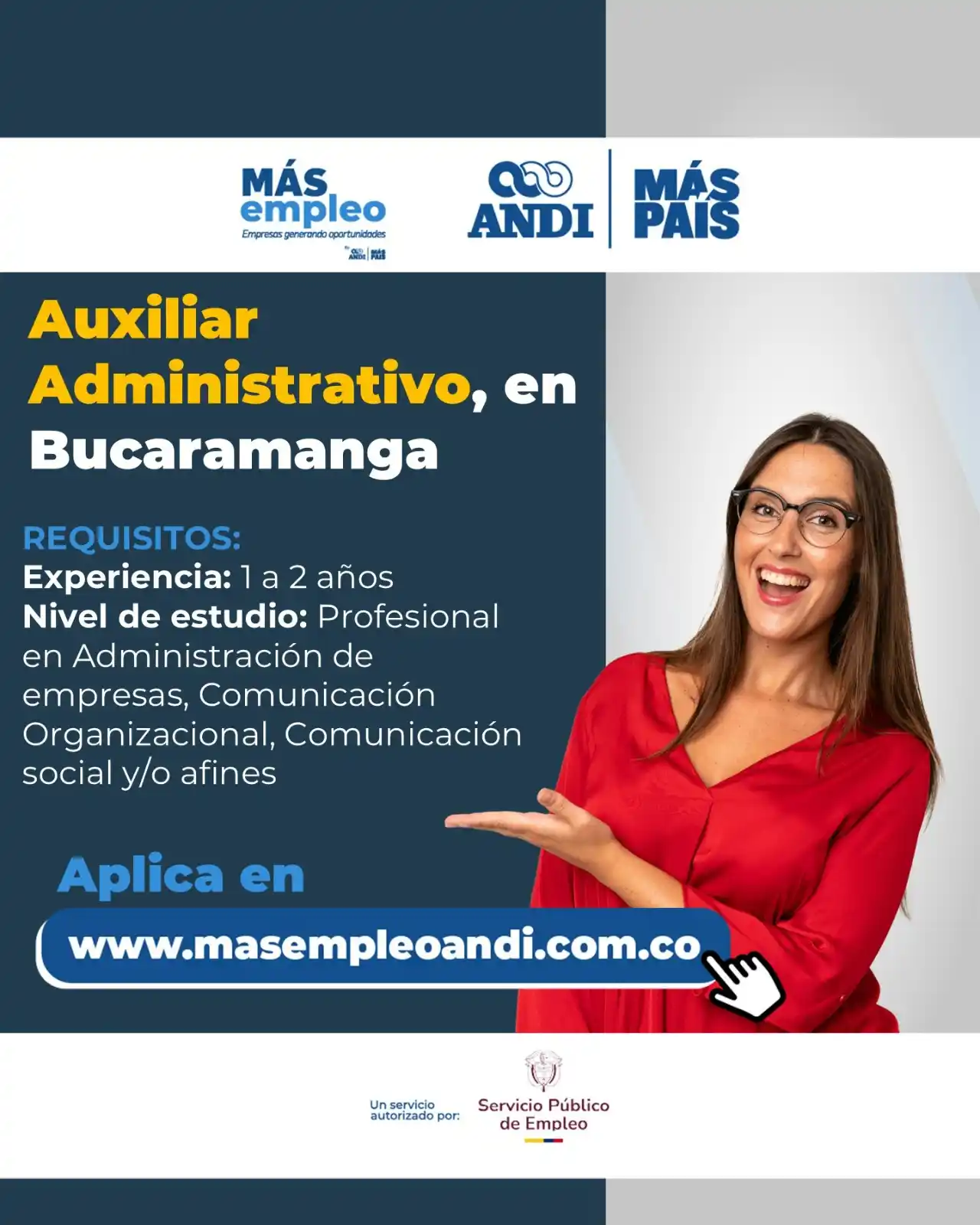 Vacantes Más Empleo ANDI 🔵 post