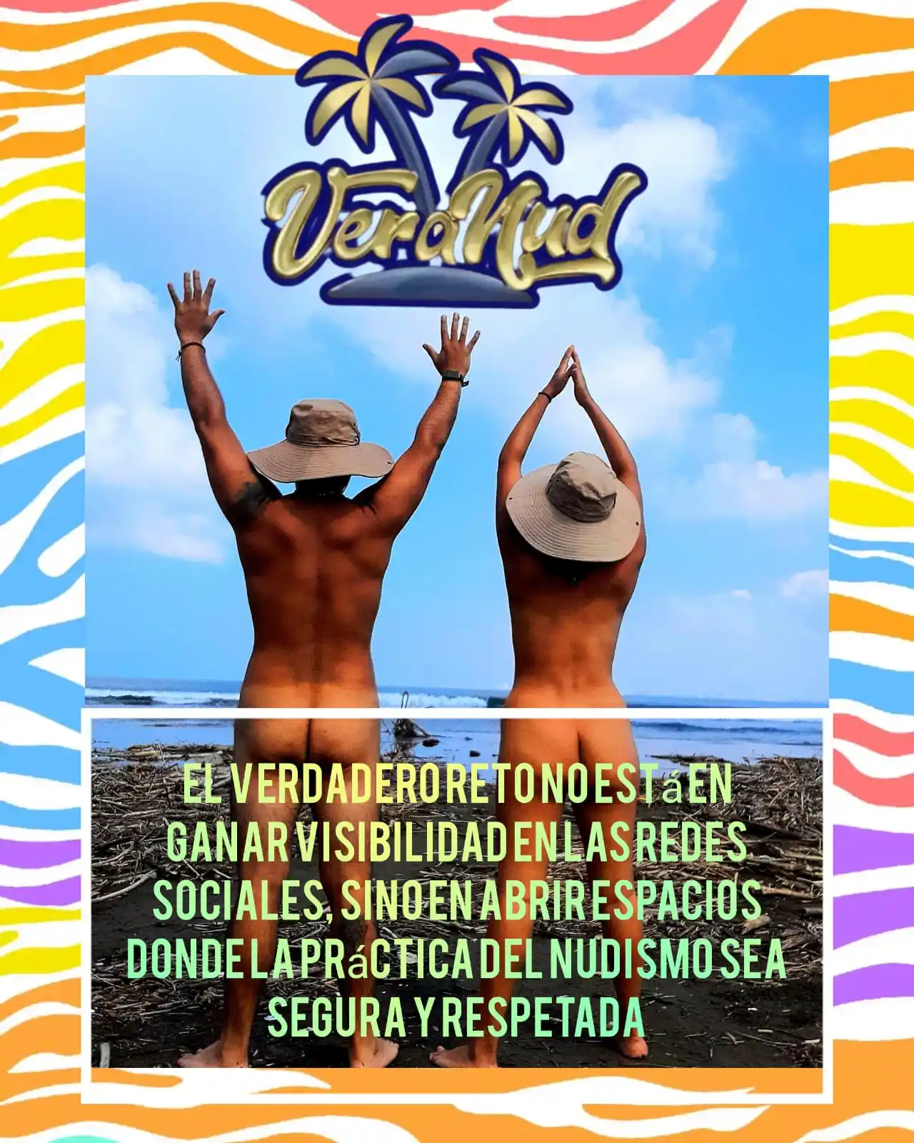 Image from Veranud 0ficial (Nudismo NO sexual): Hacen falta Más nudistas en espacios reales y menos voyeuristas pagand...