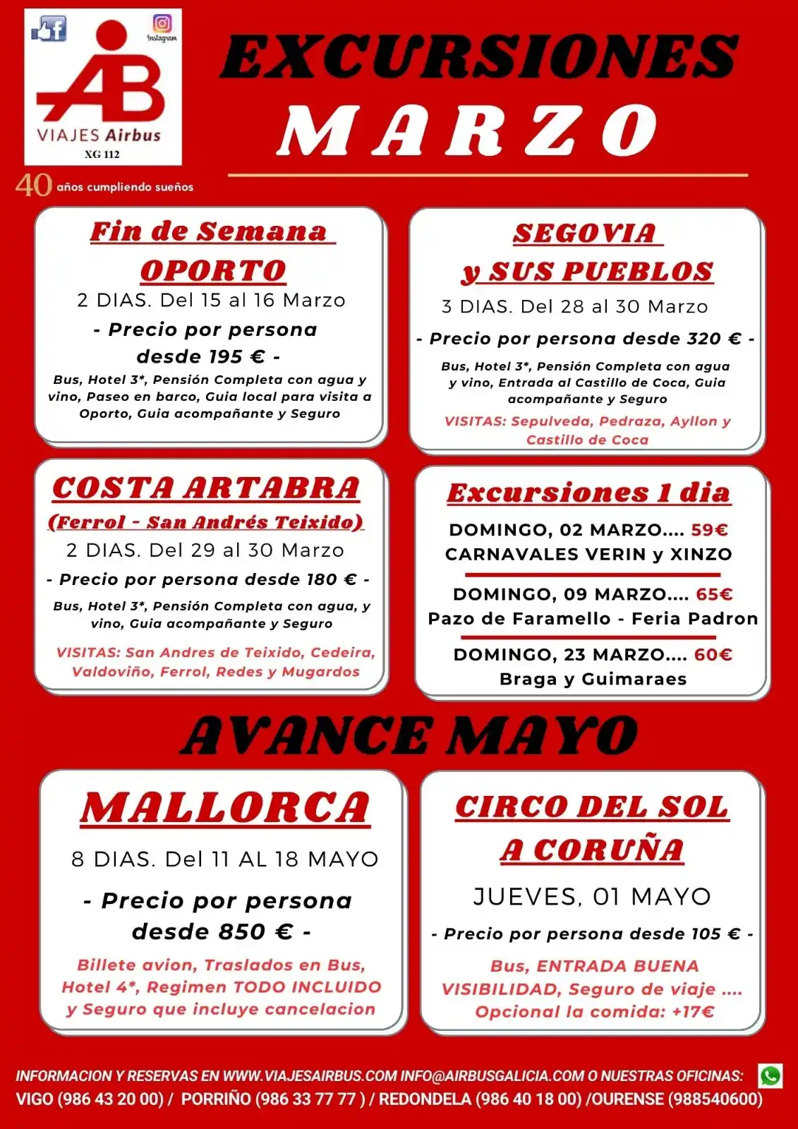 VIAJES AIRBUS GALICIA post