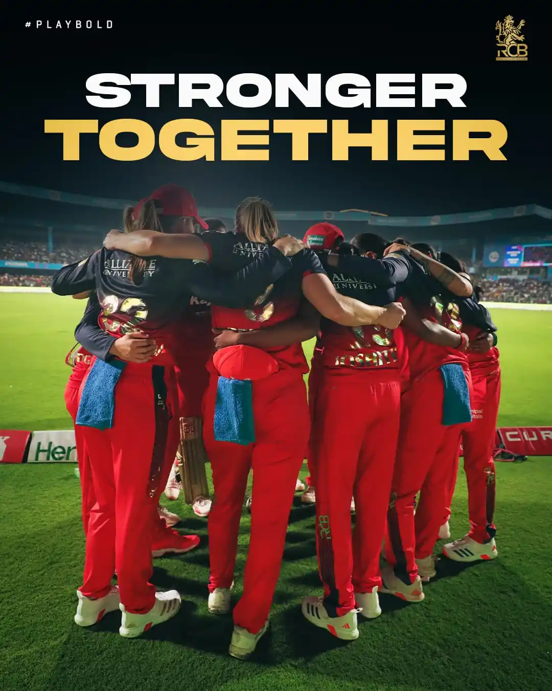 Virat Kohli and Anushka Sharma (TATA IPL 3rd June 2025 Royal Challengers Bangaloru Champions) ICC ❤️🏆 post