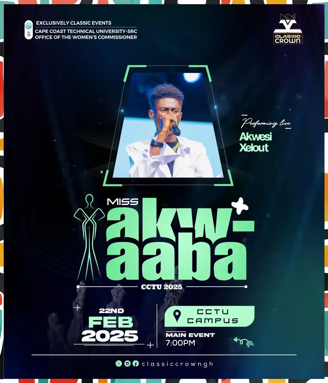 Image from π©π’πππ π’π πππ§π¨ π¦π₯π π£οΈ: "The stage is set! Get ready to be mesmerized by the talented Akwesi X...