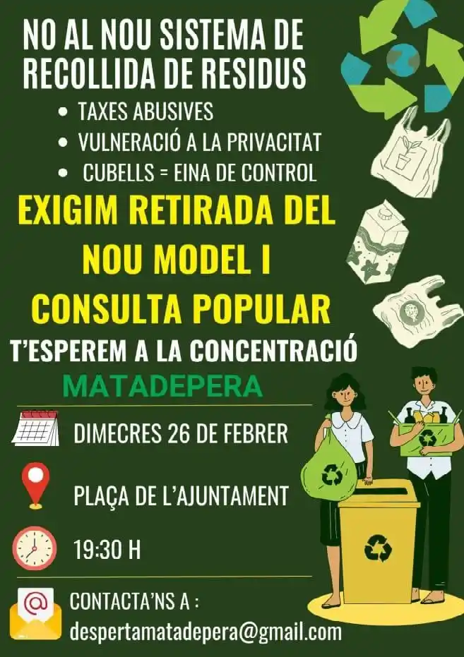 Volem contenidors SENSE targeta PdM post