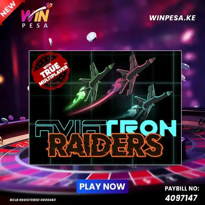 Image from WINPESA. KE: Raid some extra cash this weekend when you play AVIATRON RAIDERS!  Min...
