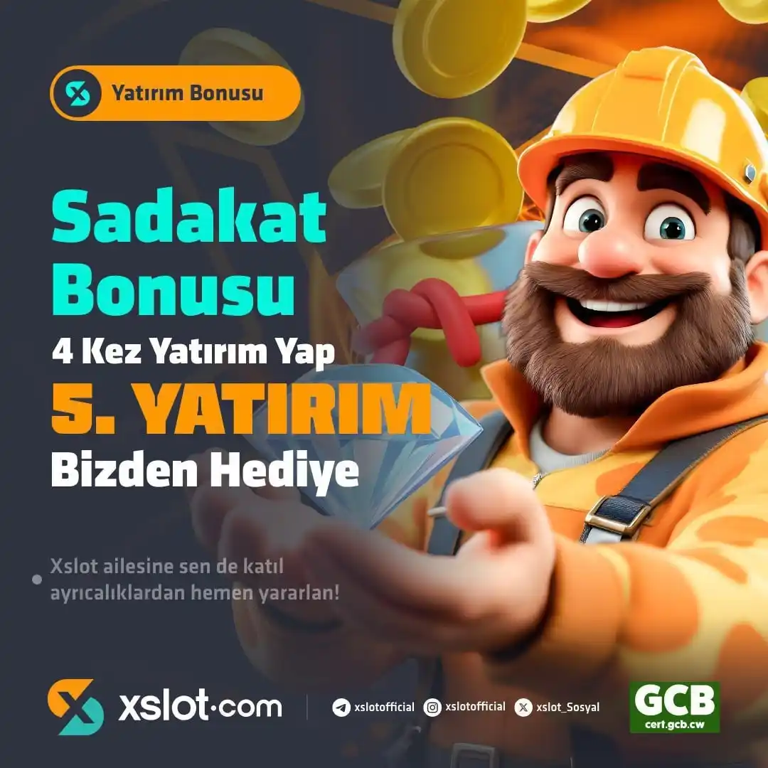 Image from xslot.com: 📢 Xslot'ta Sadakat Bonusu Dönemi! 💰 Gün içinde art arda 4 kez yatır...