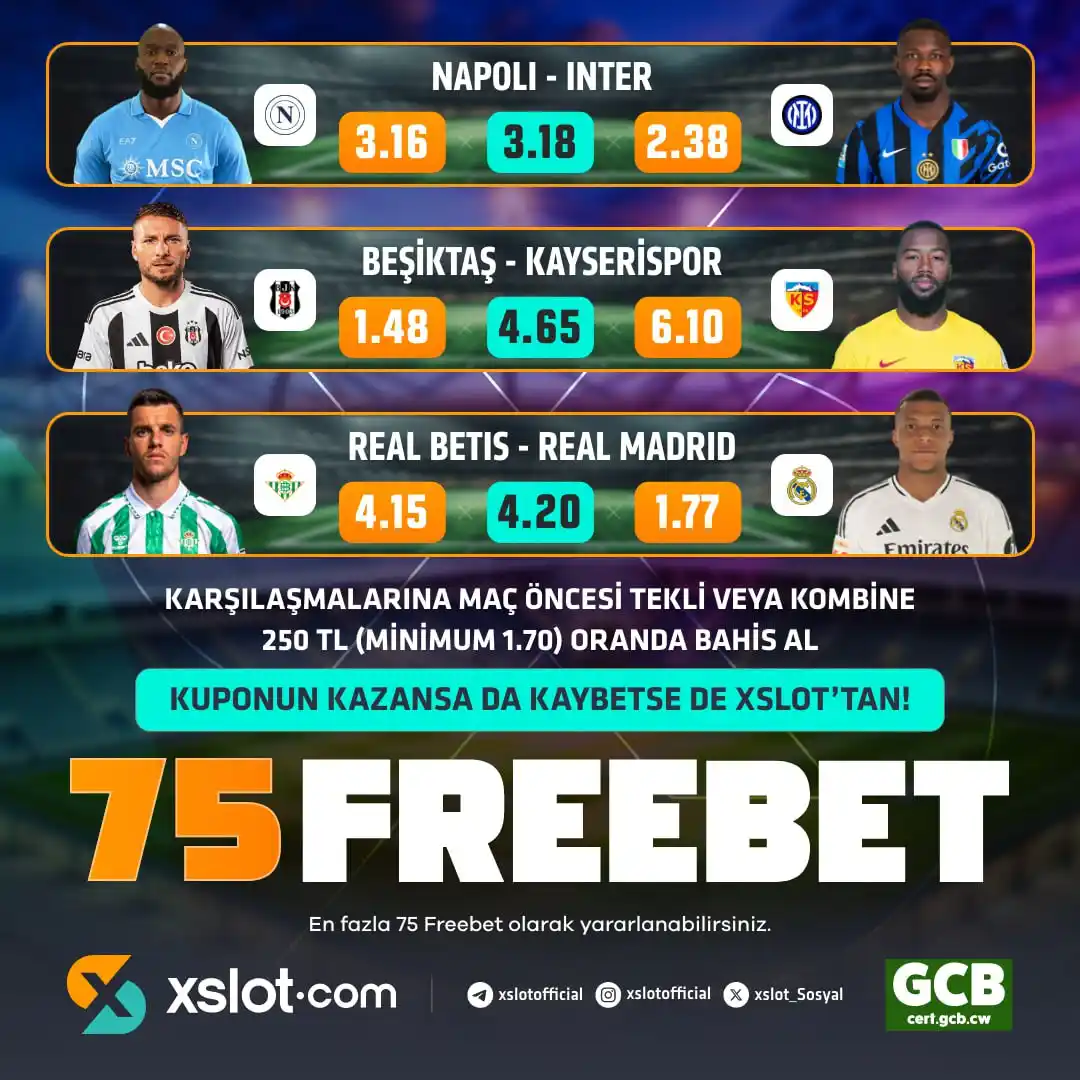 Image from xslot.com: 🏆 Futbol Heyecanı Xslot.com'da Yaşanır! ⚽️ Belirtilen Karşılaşmalara...
