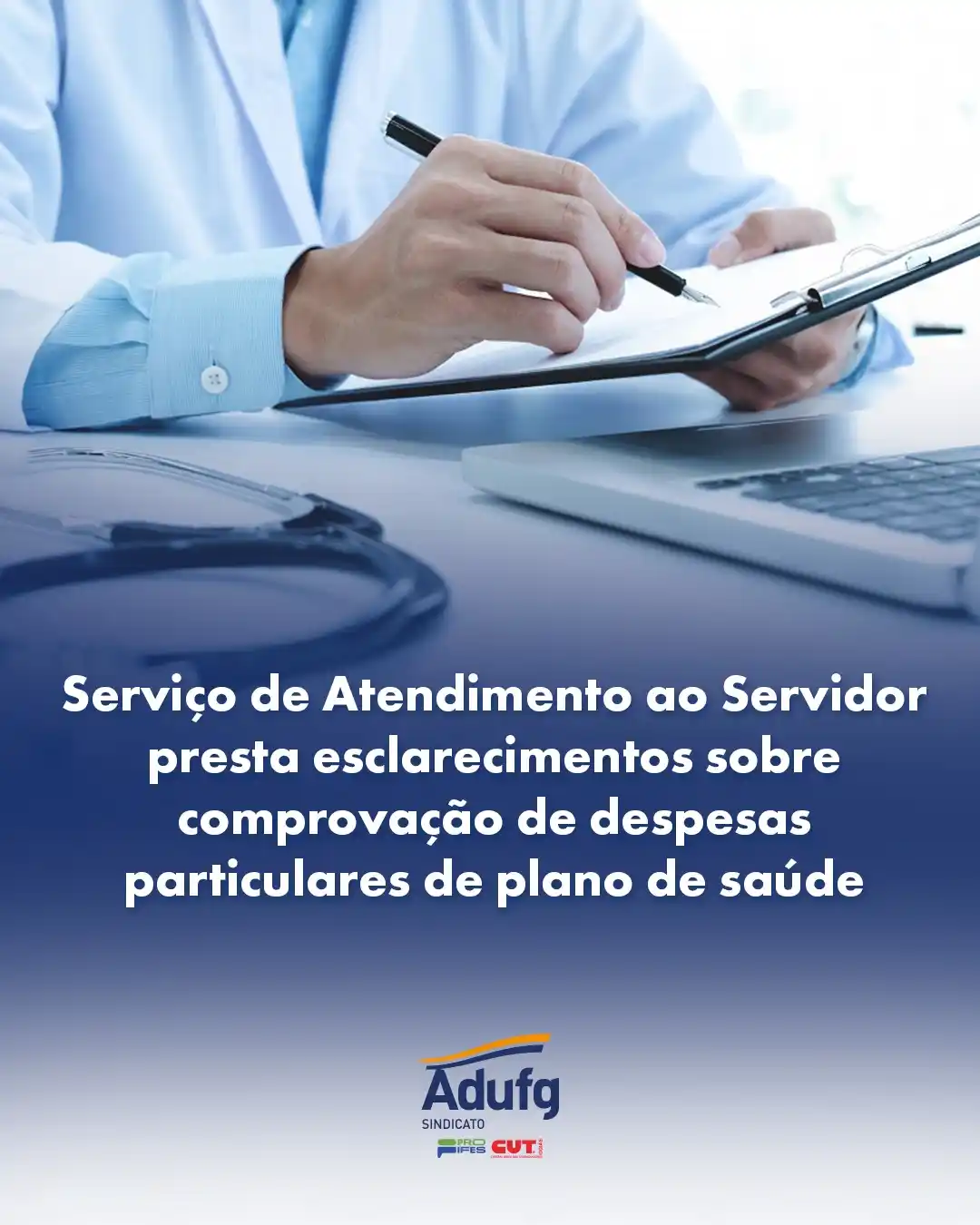 Image from Adufg Notícias: 👉 *Atenção, sindicalizado: o Serviço de Atendimento ao Servidor (SAS)...