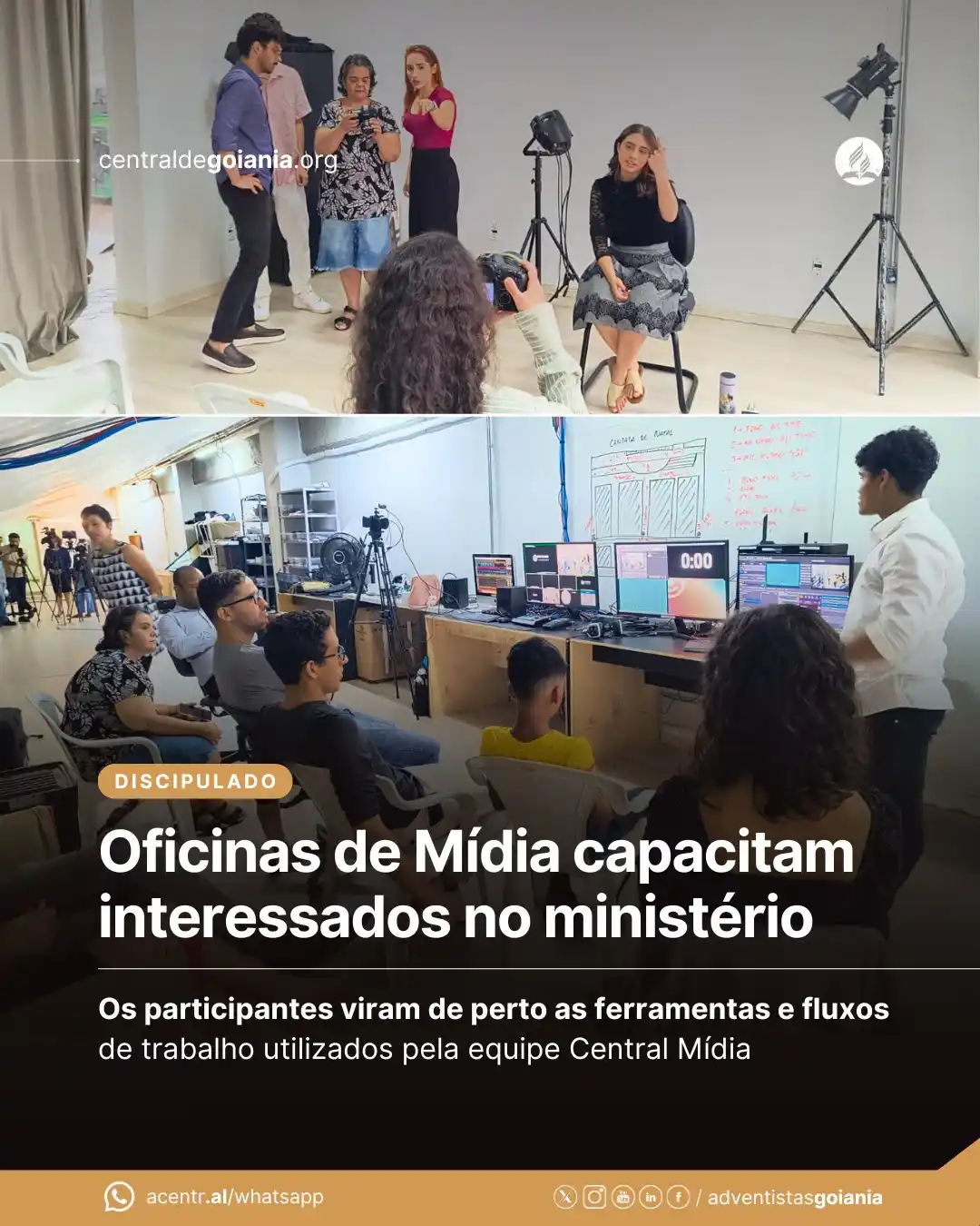Adventistas · Central de Goiânia post
