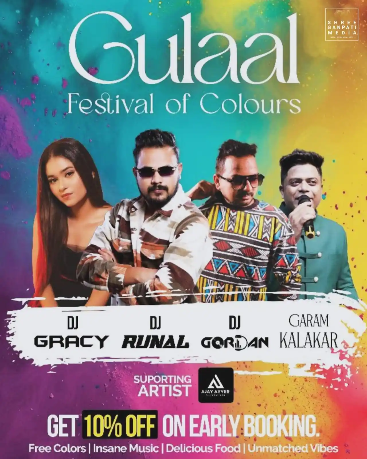 Image from AIDM: Gulaal: Festival of Colours - A Vibrant Holi Celebration! Immerse you...