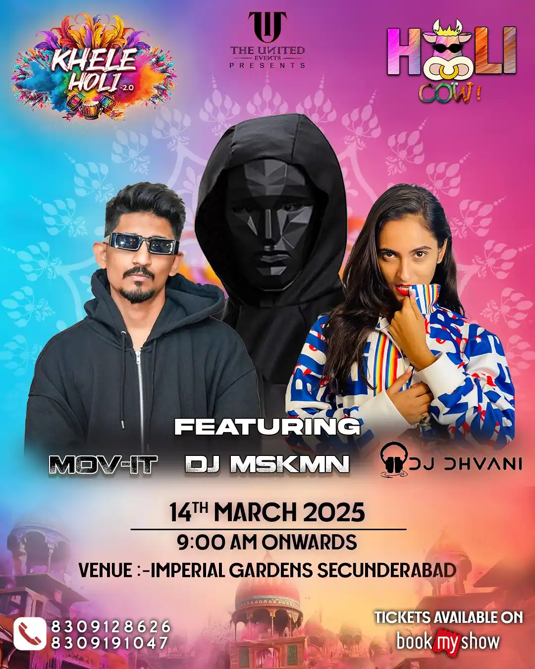 Image from AIDM: “Get ready for an electrifying Holi celebration at Imperial Gardens, S...