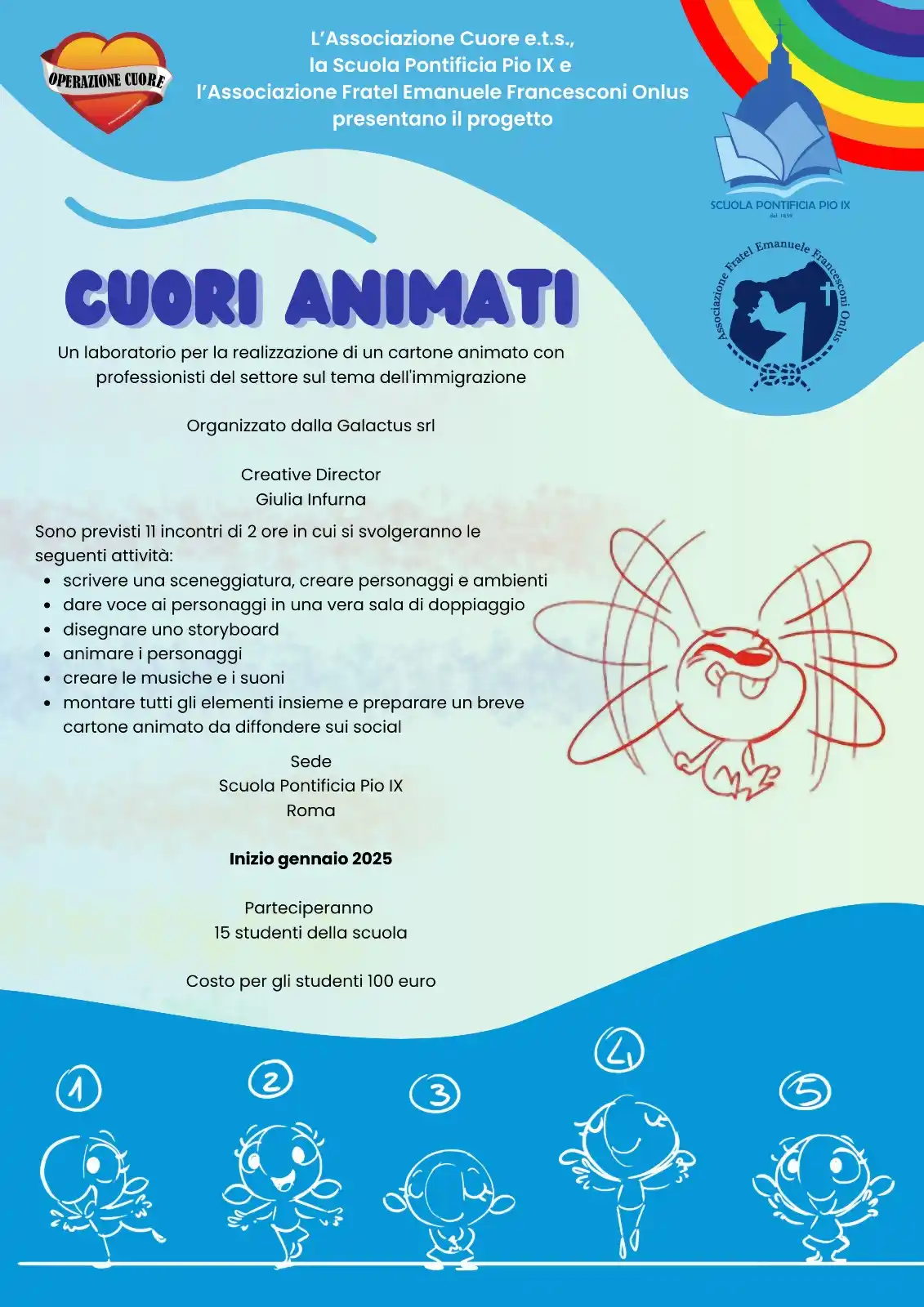 Image from AIPD Roma: 🎥Cuori animati ❤️ ✂️Un laboratorio per la realizzazione di un cartone...