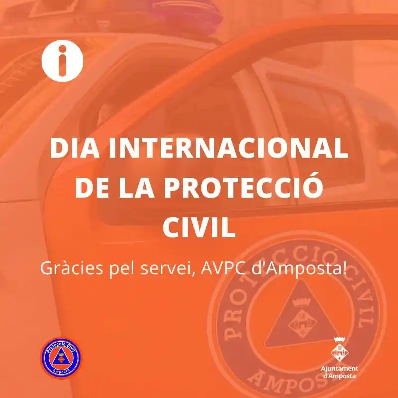 Image from Ajuntament d'Amposta: 🚧 PROTECCIÓ CIVIL | L’Associació de Voluntaris de Protecció Civil d’A...