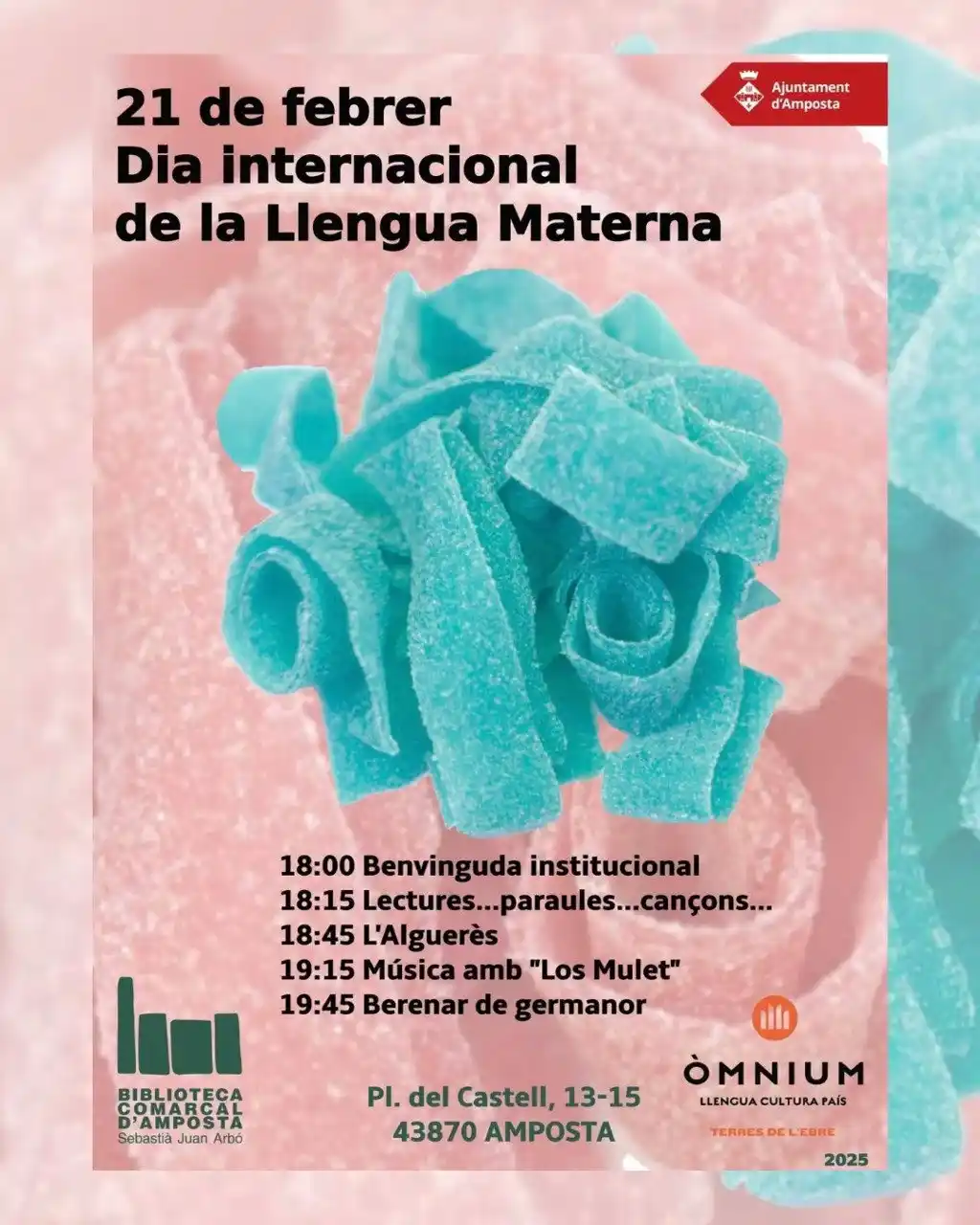 Image from Ajuntament d'Amposta: 🗣 CULTURA | El 21 de febrer se celebra el Dia Internacional de la Lle...