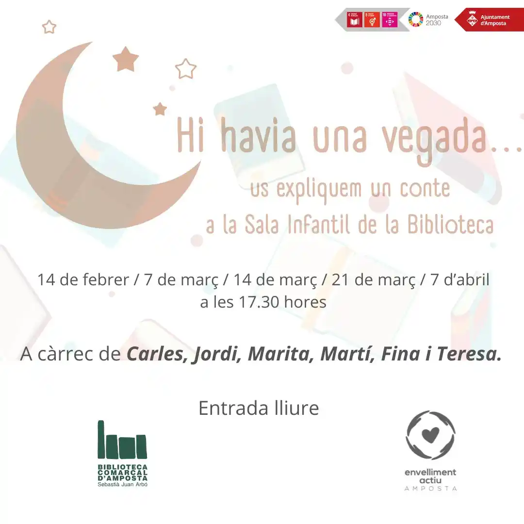 Image from Ajuntament d'Amposta: 📖 TRANSFORMACIÓ COMUNITÀRIA | Una activitat crea sinergies entre infa...