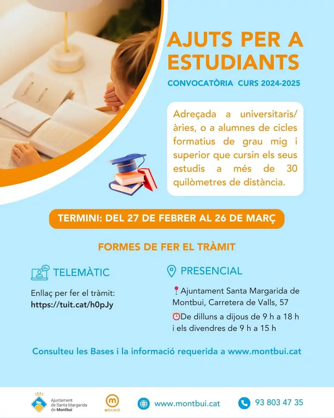 Ajuntament Santa Margarida de Montbui post