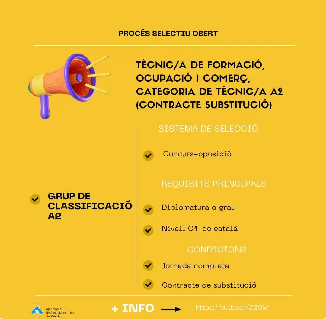 Ajuntament Santa Margarida de Montbui post