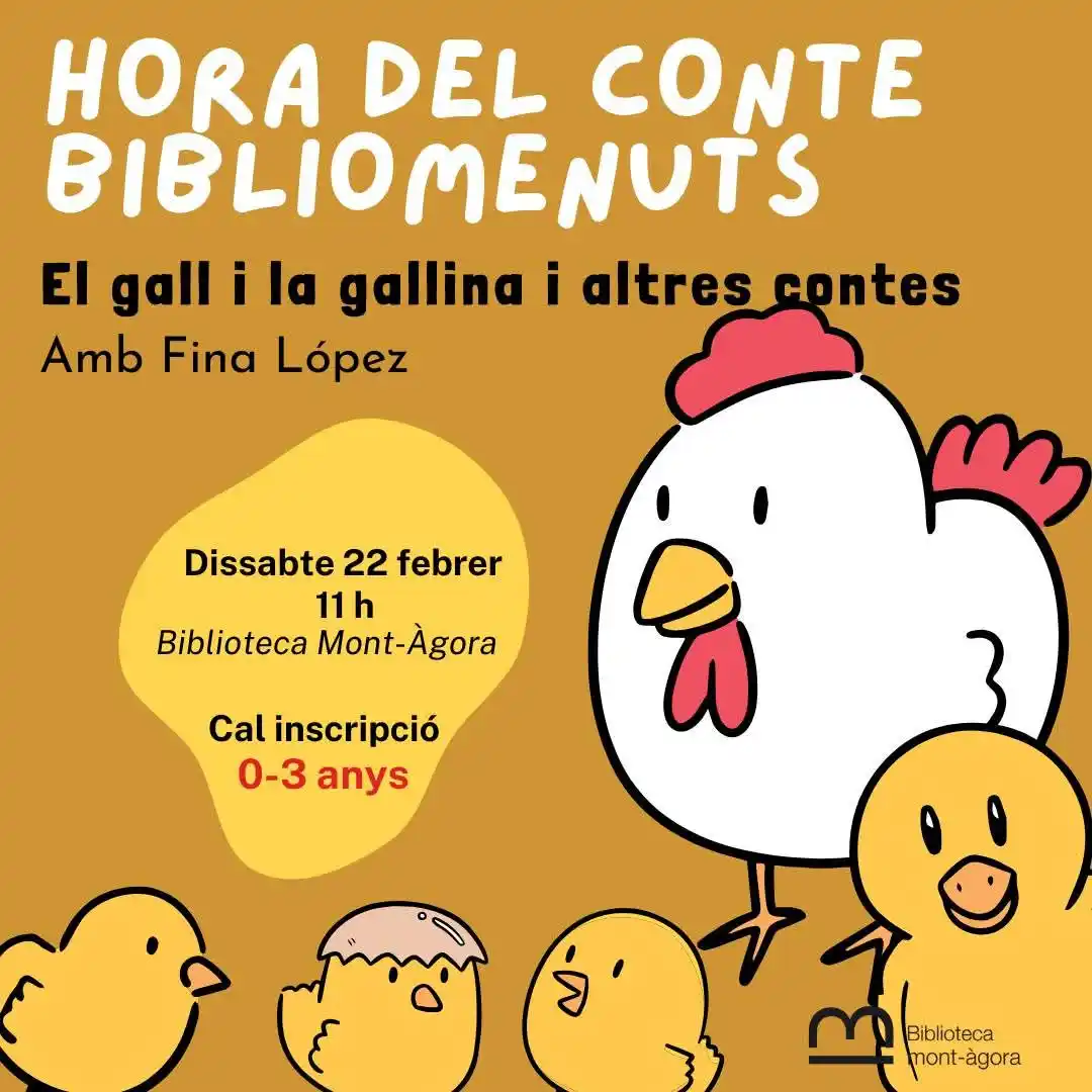 Image from Ajuntament Santa Margarida de Montbui: CULTURA/INFÀNCIA | Aquest dissabte, nova edició de "L'Hora del Conte" ...