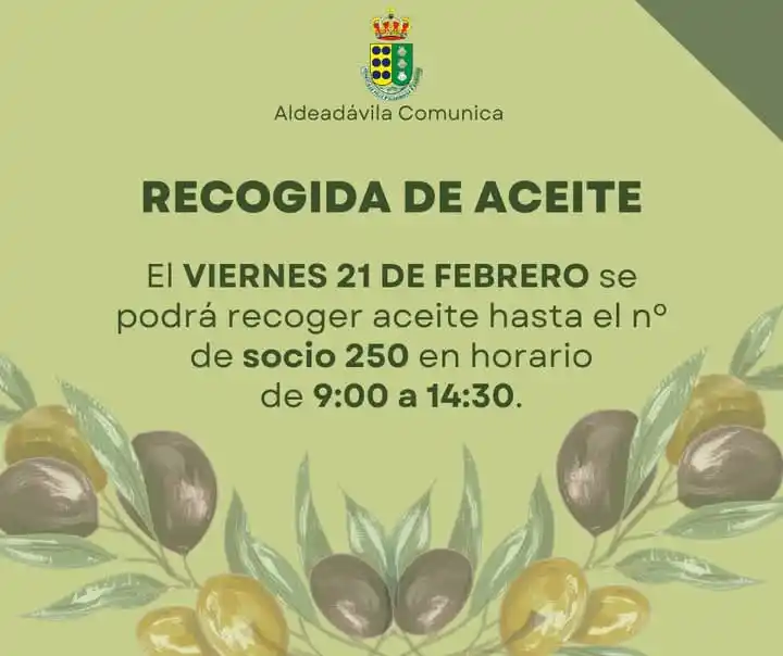 Image from Aldeadávila De La Ribera: 📢 BANDO OFICIAL:  Informamos que mañana, viernes 21 de febrero. se po...